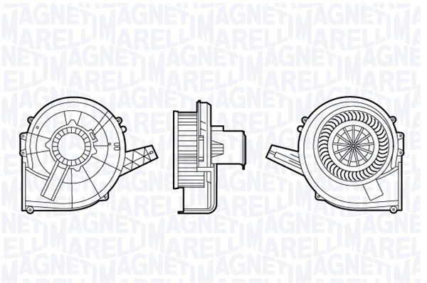 MAGNETI MARELLI Sähkömoottori, sisätilanpuhallin 069412666010